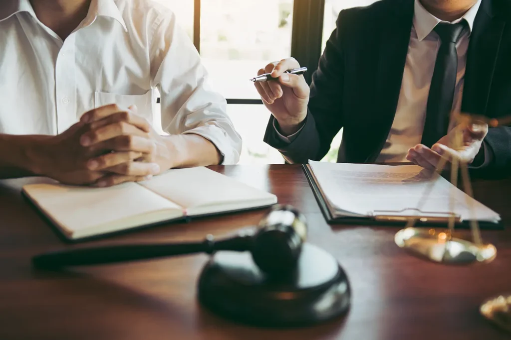 Personal injury lawyer consultation at Kehoe Sands Law in Hillsboro Oregon